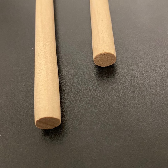 Woodburned Mushroom Wooden Spoon set handcrafted - Picture 4 of 8